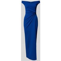 SISTAGLAM Abendkleid mit Nahtreißverschluss Modell 'Octy' in Royal, Größe 42 von SISTAGLAM