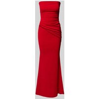 SISTAGLAM Abendkleid mit Raffungen in Rot, Größe 44 von SISTAGLAM