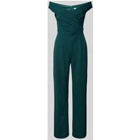 SISTAGLAM Jumpsuit mit V-Ausschnitt in Gruen, Größe 42 von SISTAGLAM