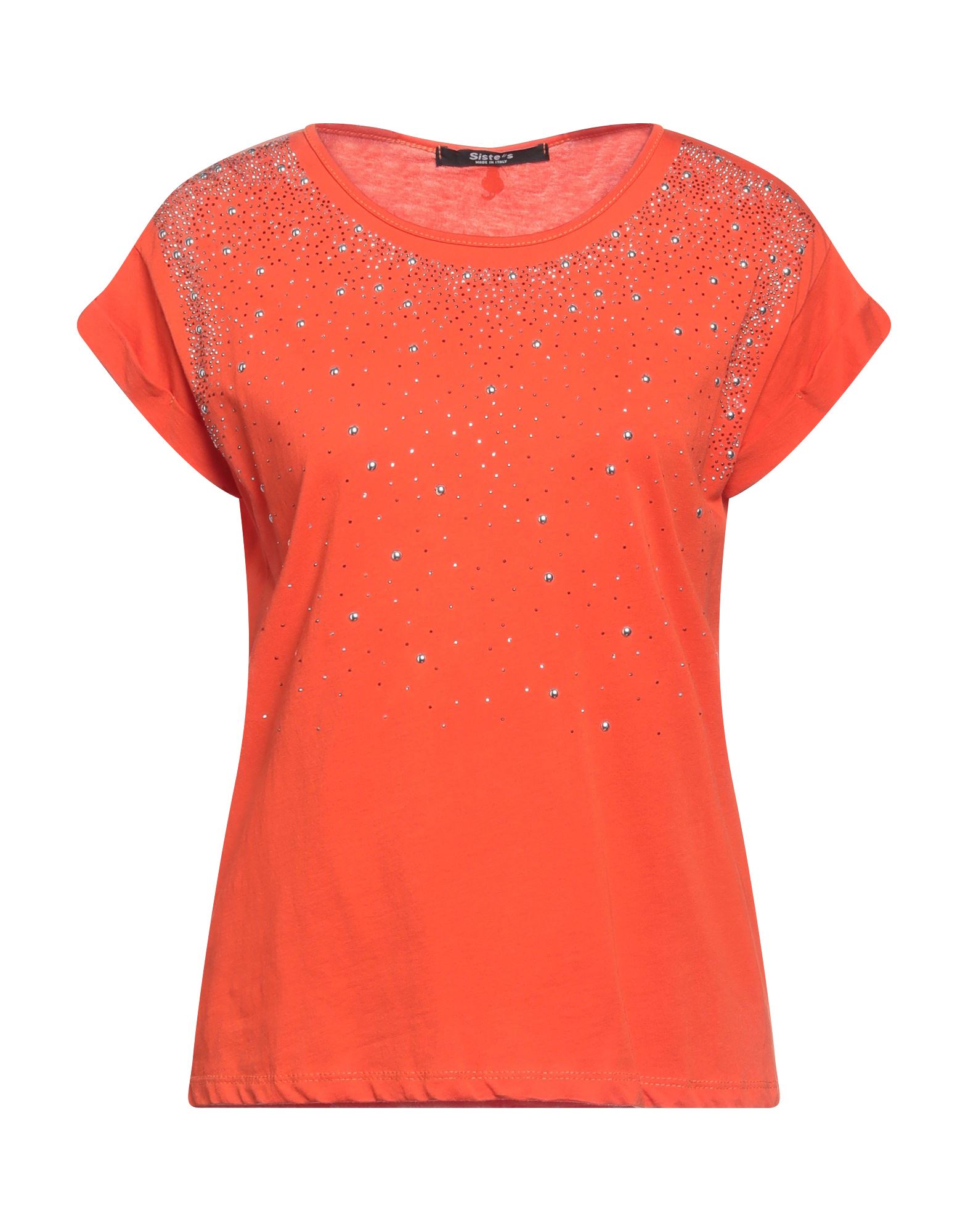 SISTE'S T-shirts Damen Orange SISTE'S T-shirts Damen Orange von SISTE'S