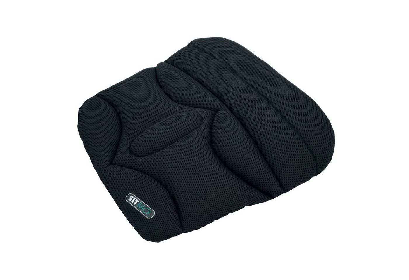 SITBACK Keilkissen Basic ergonomisches Sitzkissen für Autositze und Bürostühle von SITBACK