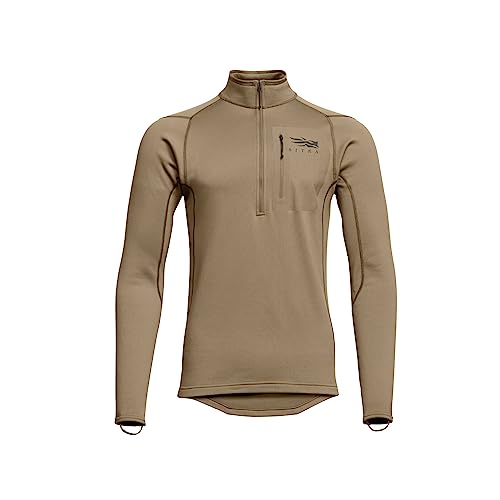 SITKA Gear Herren Core Midweight Zip T Langarm Jagdshirt von SITKA Gear