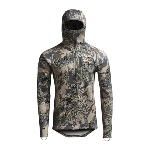 SITKA Gear Heavyweight Jagd-Kapuzenpullover für Herren, Optifade Open Country, Größe XL von SITKA
