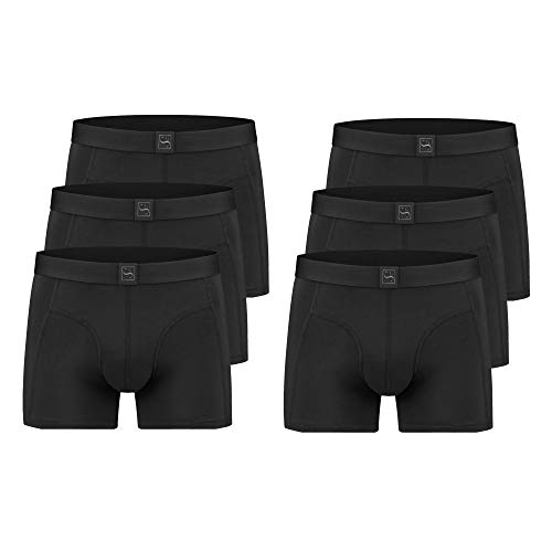 SITZTGUT Boxershort für Herren (6er Pack) Anti Loch Garantie (Größe XL) Bio Polish Baumwolle von SITZTGUT