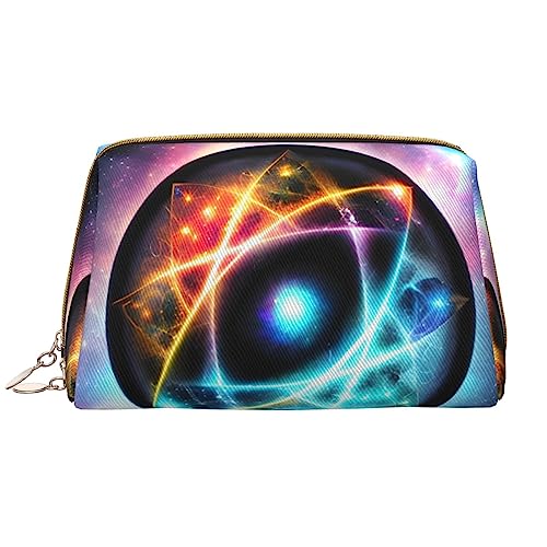 SIULAS Wunderbares Universum Reise-Make-up-Tasche, Kultur- und Kosmetiktasche, Reißverschluss-Tasche, Kosmetik-Organizer, niedliche Make-up-Pinsel-Aufbewahrungstasche (groß), Wunderbares Universum, von SIULAS