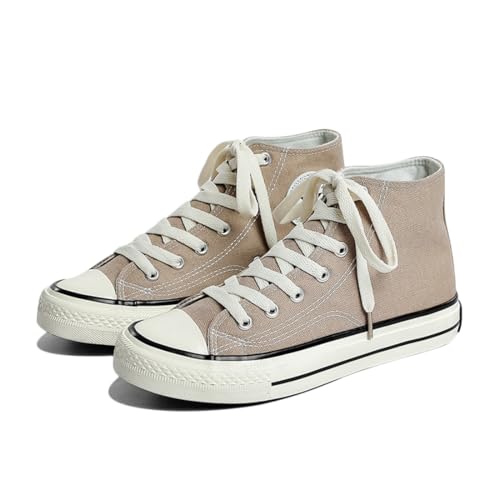 SIUSUMFO Erwachsene Segeltuchschuhe Damen Sneaker Laufschuhe Turnschuhe High-top rutschfeste Sportschuhe Freizeitschuhe EU 38 Grau SIUSUMFO Erwachsene Segeltuchschuhe Damen Sneaker Laufschuhe Turnschuhe High-top rutschfeste Sportschuhe Freizeitschuhe EU 38 Grau von SIUSUMFO
