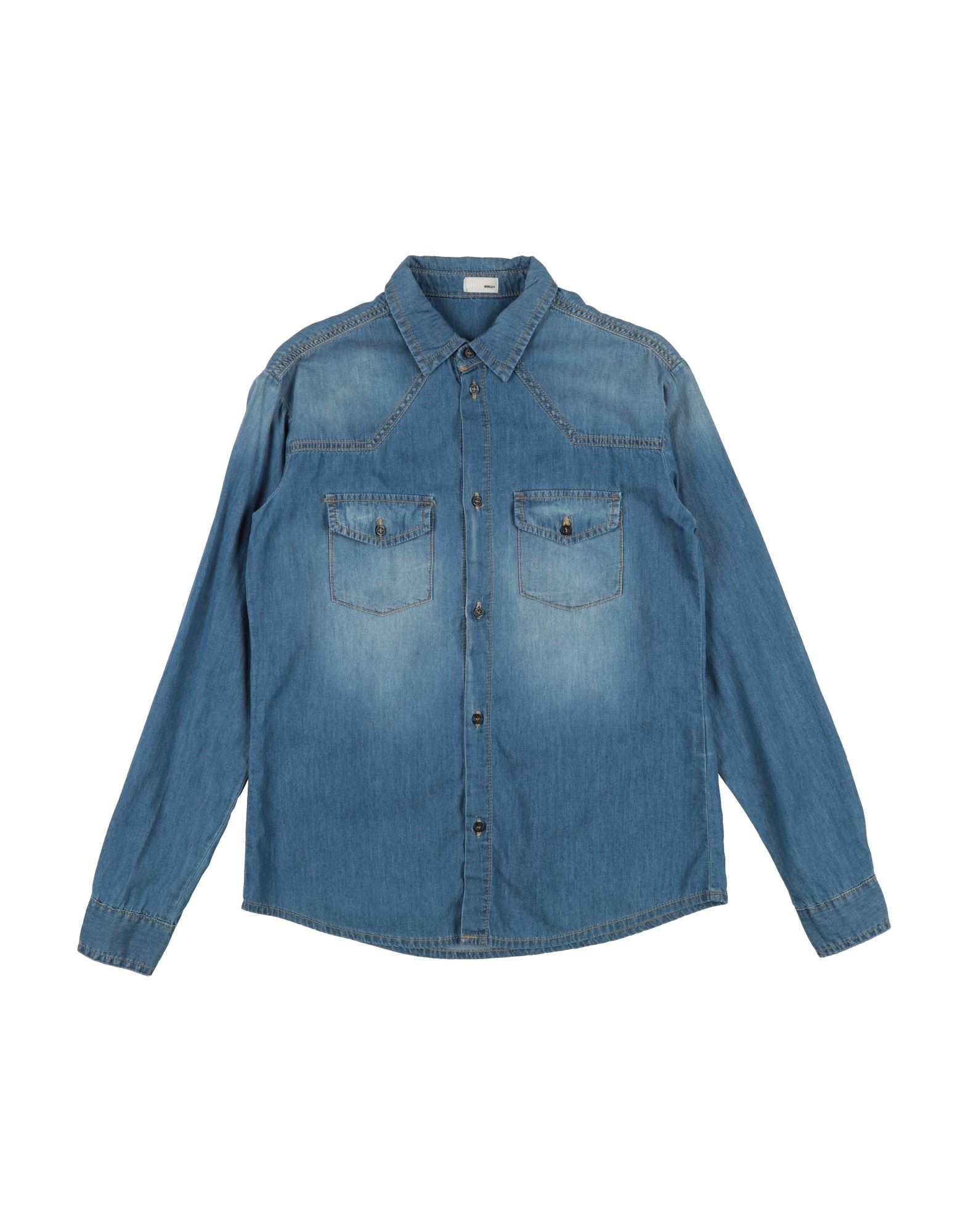 SIVIGLIA WHITE Jeanshemd Kinder Blau SIVIGLIA WHITE Jeanshemd Kinder Blau von SIVIGLIA WHITE