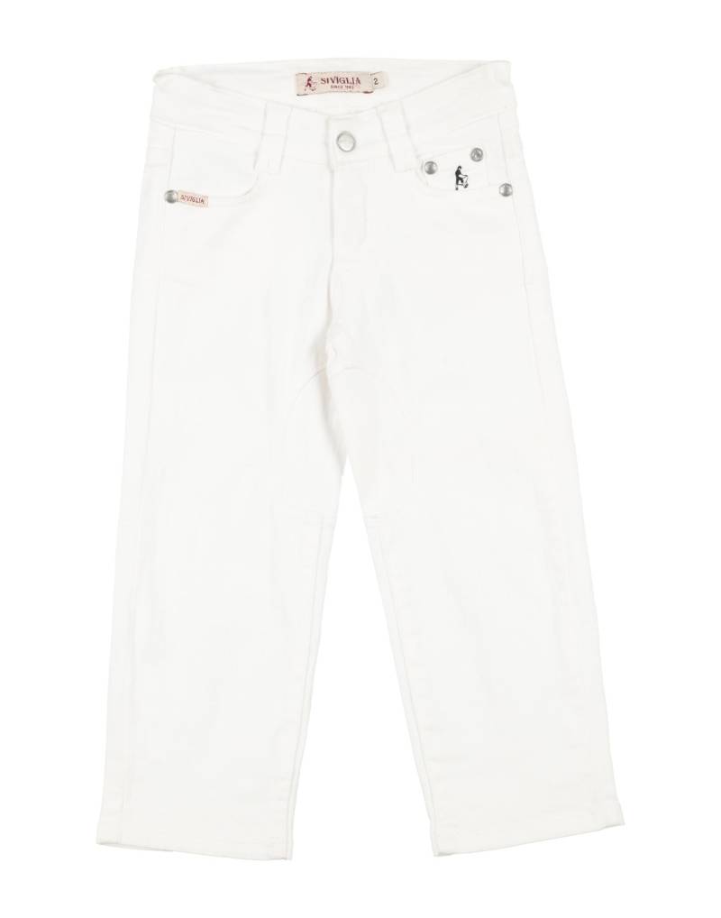 SIVIGLIA Jeanshose Kinder Weiß von SIVIGLIA