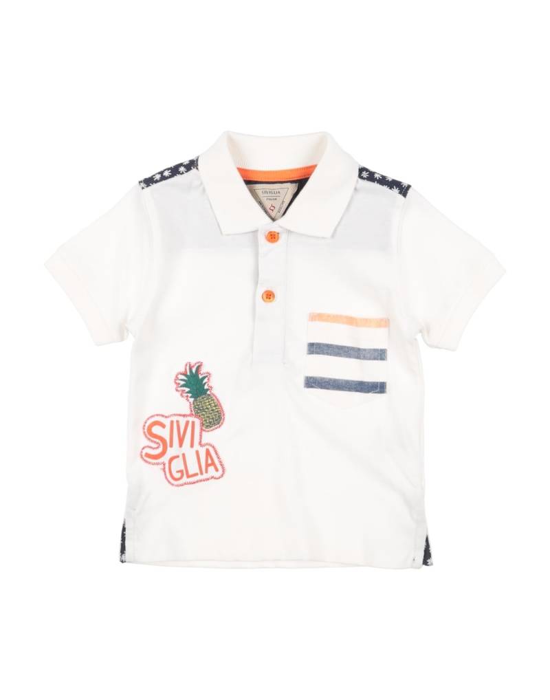 SIVIGLIA Poloshirt Kinder Weiß von SIVIGLIA