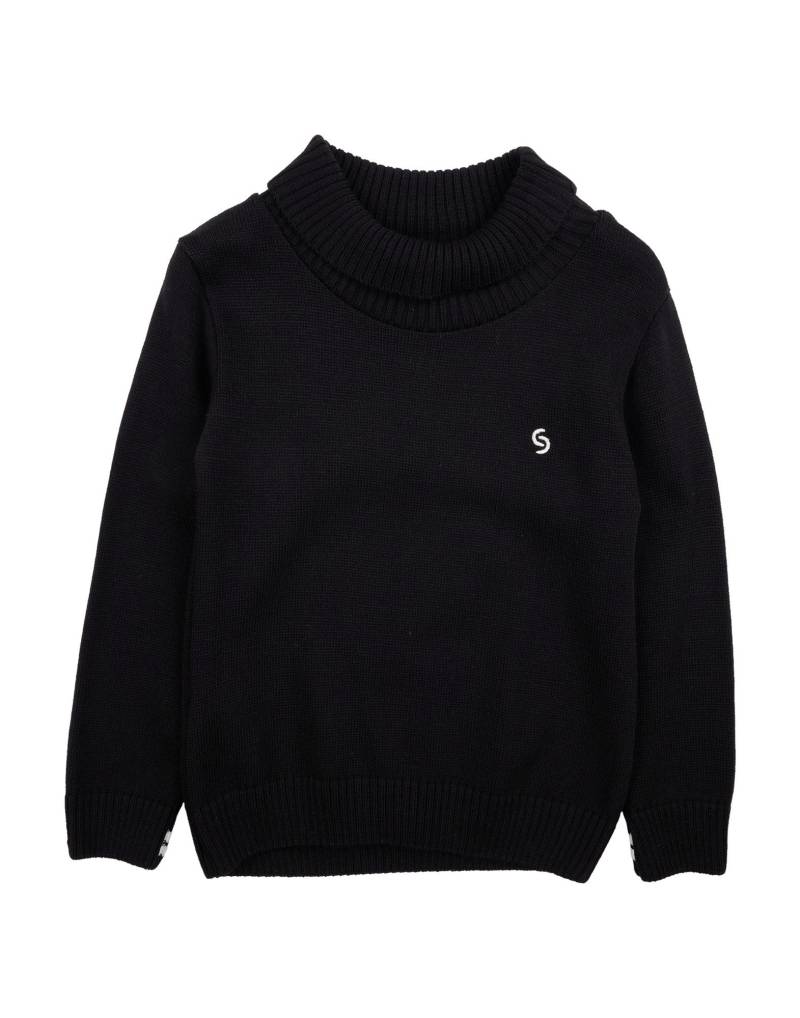 SIVIGLIA Rollkragenpullover Kinder Schwarz von SIVIGLIA