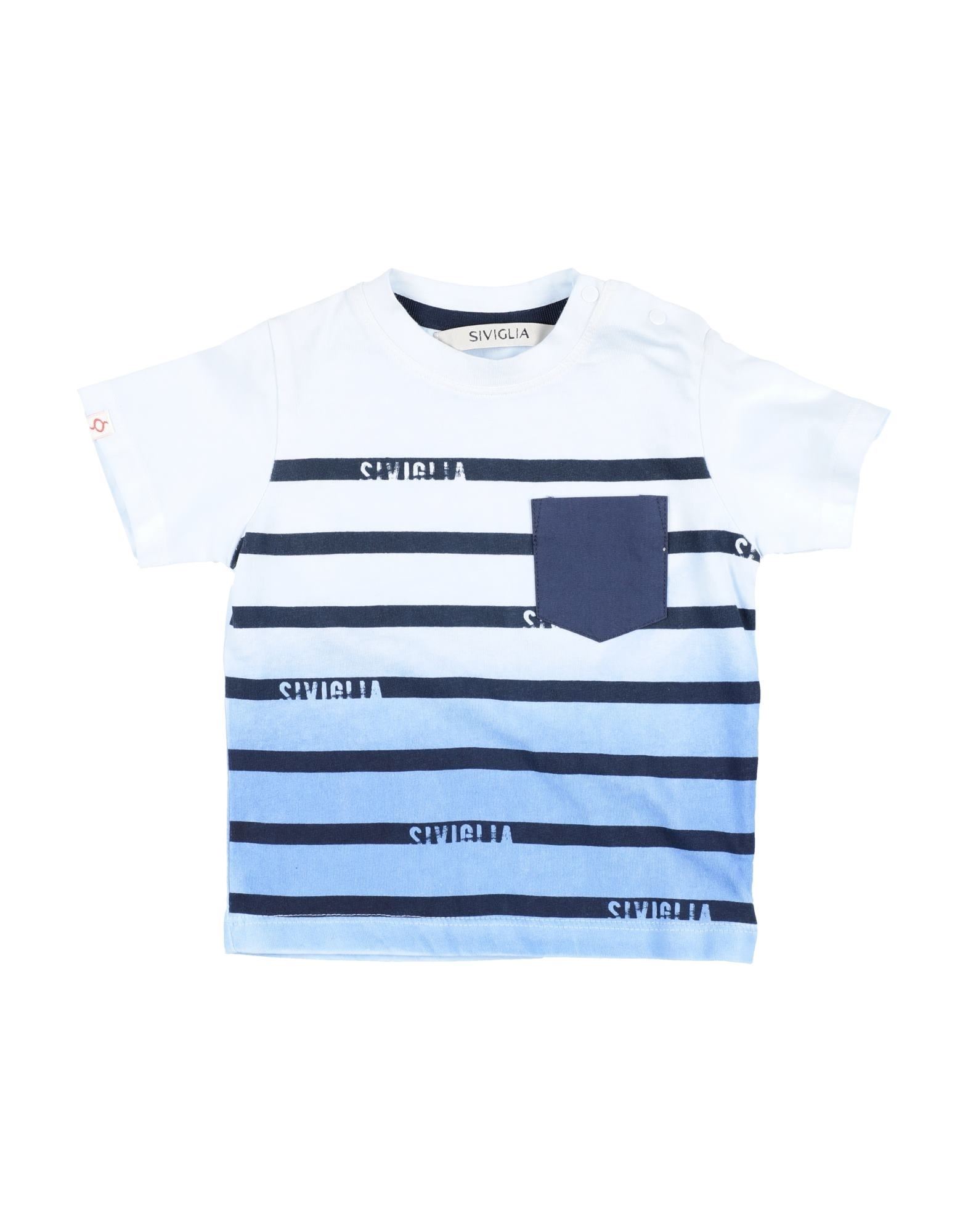 SIVIGLIA T-shirts Kinder Blau von SIVIGLIA