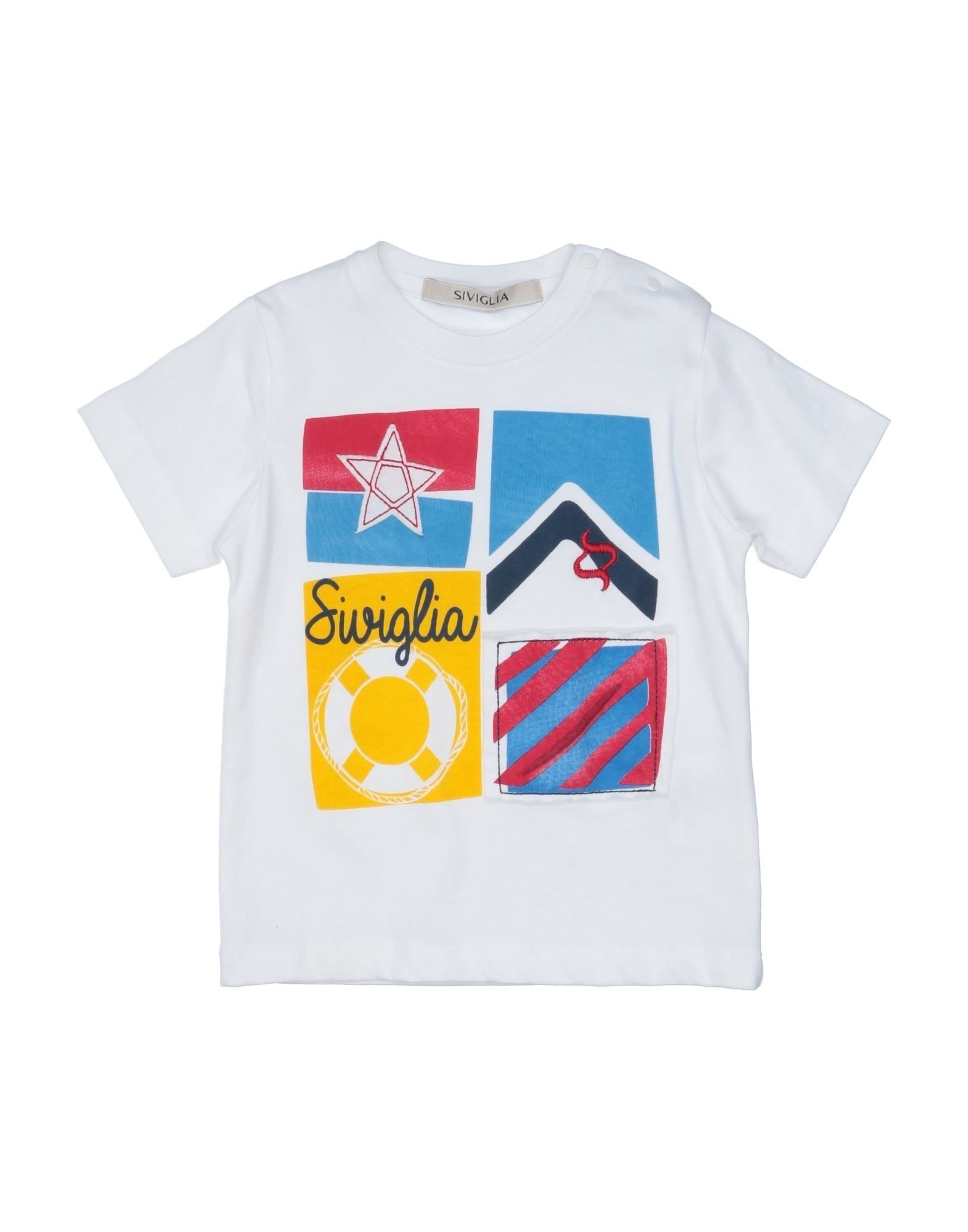 SIVIGLIA T-shirts Kinder Weiß von SIVIGLIA