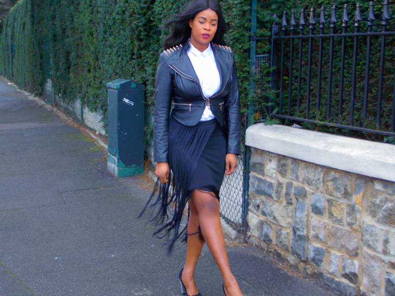 Rosie Geschichtet Fransen Rock von SIXTHSENSECOLLECTION