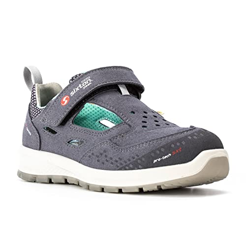 SIXTON Damen Sicherheits-Sandale S1 Belvedere nach EN ISO 20345:2011 S1 SRC ESD von SIXTON