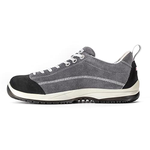 SIXTON Pasitos S3 Sicherheitsschuhe, Farbe:grau, Schuhgröße:44 (UK 9.5) von SIXTON