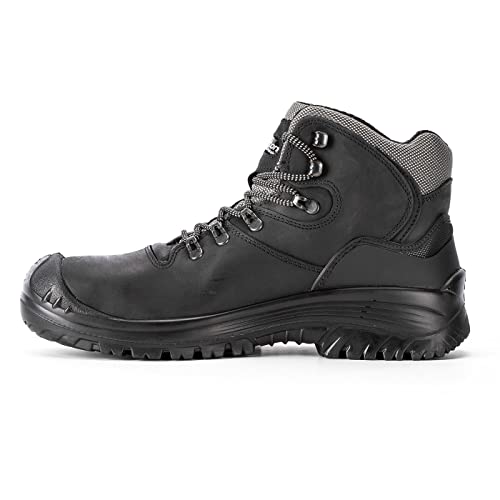 SIXTON Sicherheits Stiefel CORVARA S3 EN ISO 20345:2011 S3 SRC schwarz Größe 41 von SIXTON