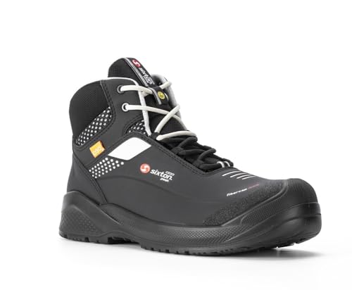 SIXTON Sicherheits-Stiefel Forza High Resolute S3 EN ISO 20345:2011 S3 SRC ESD schwarz Größe 43 von SIXTON