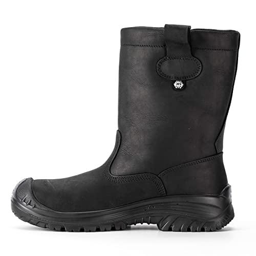 SIXTON Sicherheits-Winterstiefel Montana S3 EN ISO 20345:2011 S3 WR CI SRC schwarz Größe 39 von SIXTON