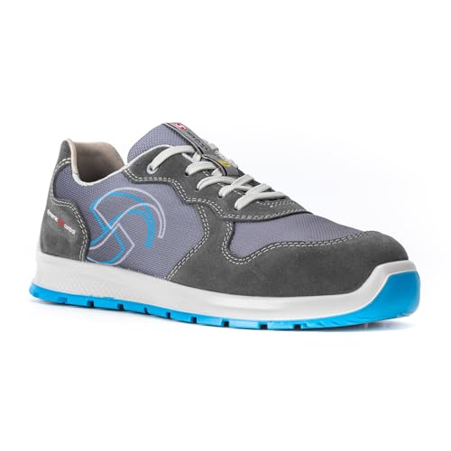 SIXTON Sicherheitsschuh Skipper Vela S1PS (grau, EU Schuhgrößensystem, Erwachsene, Numerisch, M, 41) von SIXTON