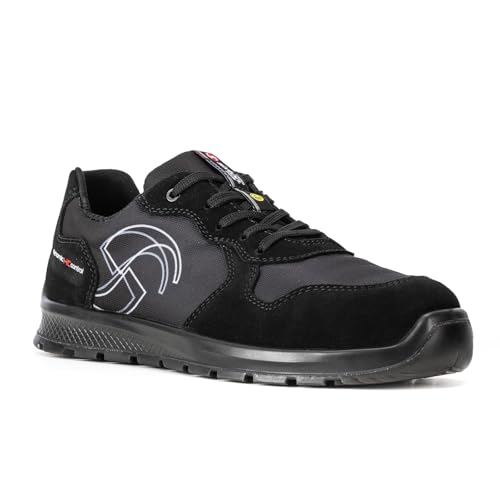 SIXTON Sicherheitsschuh Skipper Vela S3S (schwarz, EU Schuhgrößensystem, Erwachsene, Numerisch, M, 43) von SIXTON