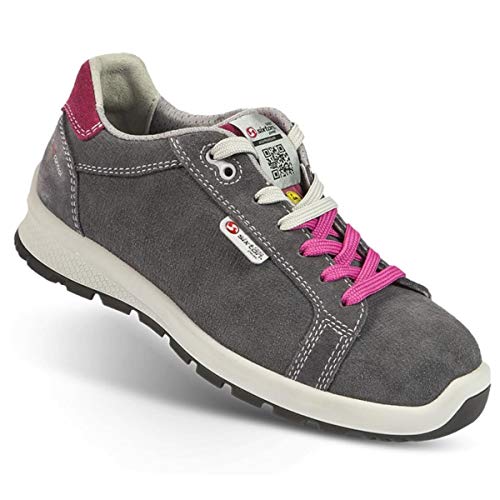 SIXTON Sicherheitsschuhe Boma S3 SRC, Farbe:dunkelgrau, Schuhgröße:37 (UK 4.5) von SIXTON