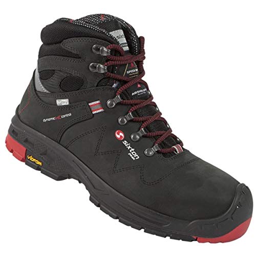 SIXTON Sicherheitsschuhe Tonale Mid S3, Farbe:schwarz, Schuhgröße:46 (UK 11) von SIXTON