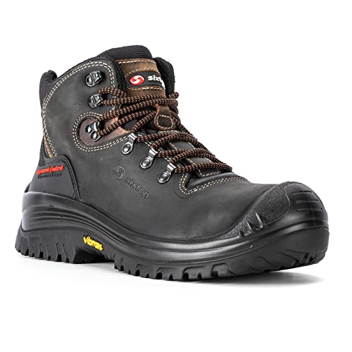 Sixton Sicherheits Stiefel STELVIO S3 HRO WR SRC, Black, 40 EU von SIXTON