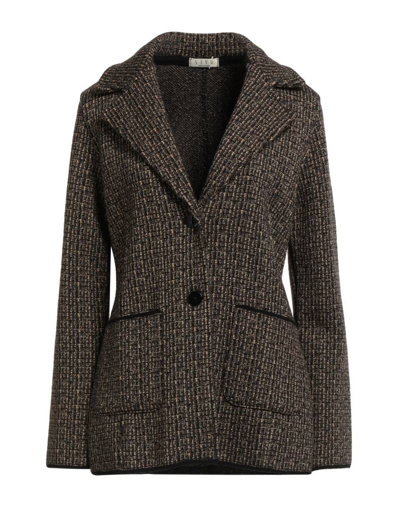 SIYU Blazer Damen Schokobraun von SIYU