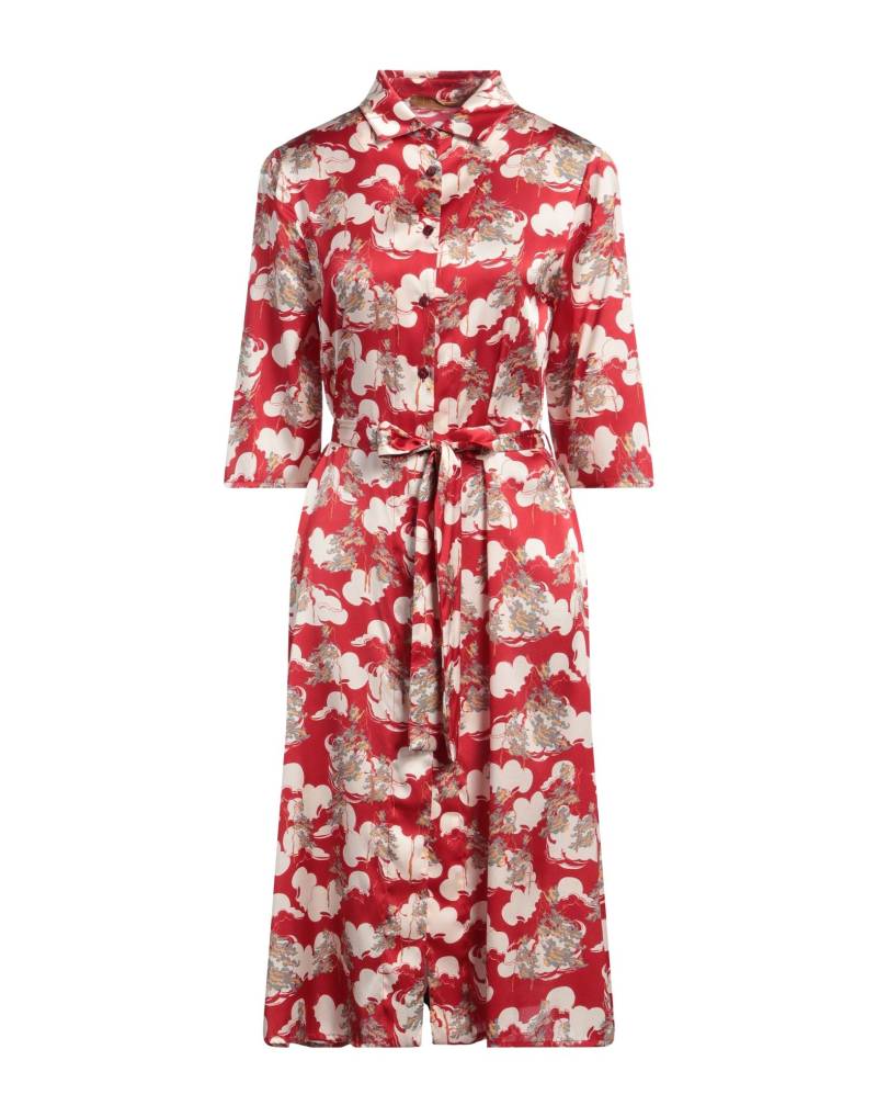 SIYU Midi-kleid Damen Rot von SIYU