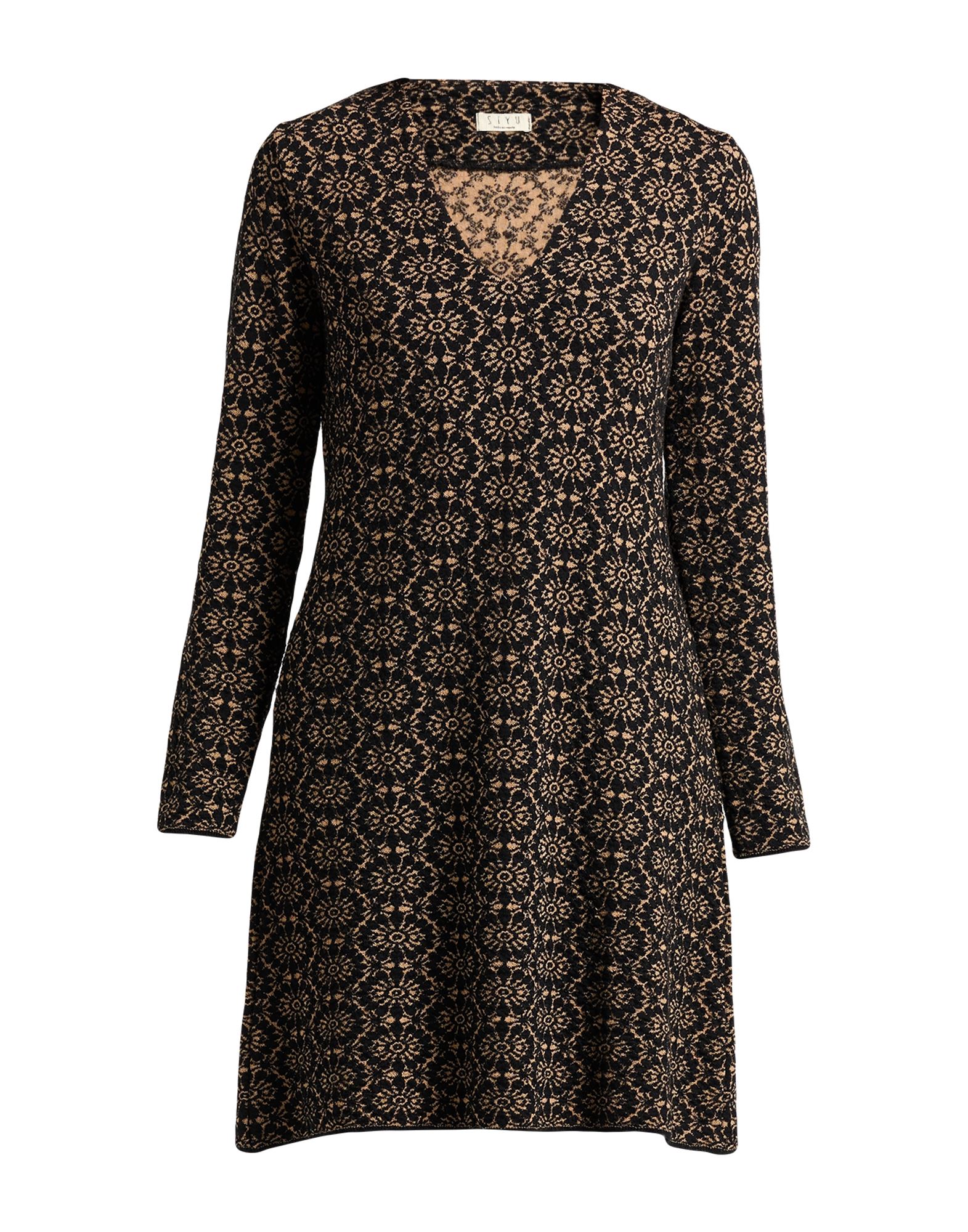 SIYU Mini-kleid Damen Schwarz SIYU Mini-kleid Damen Schwarz von SIYU