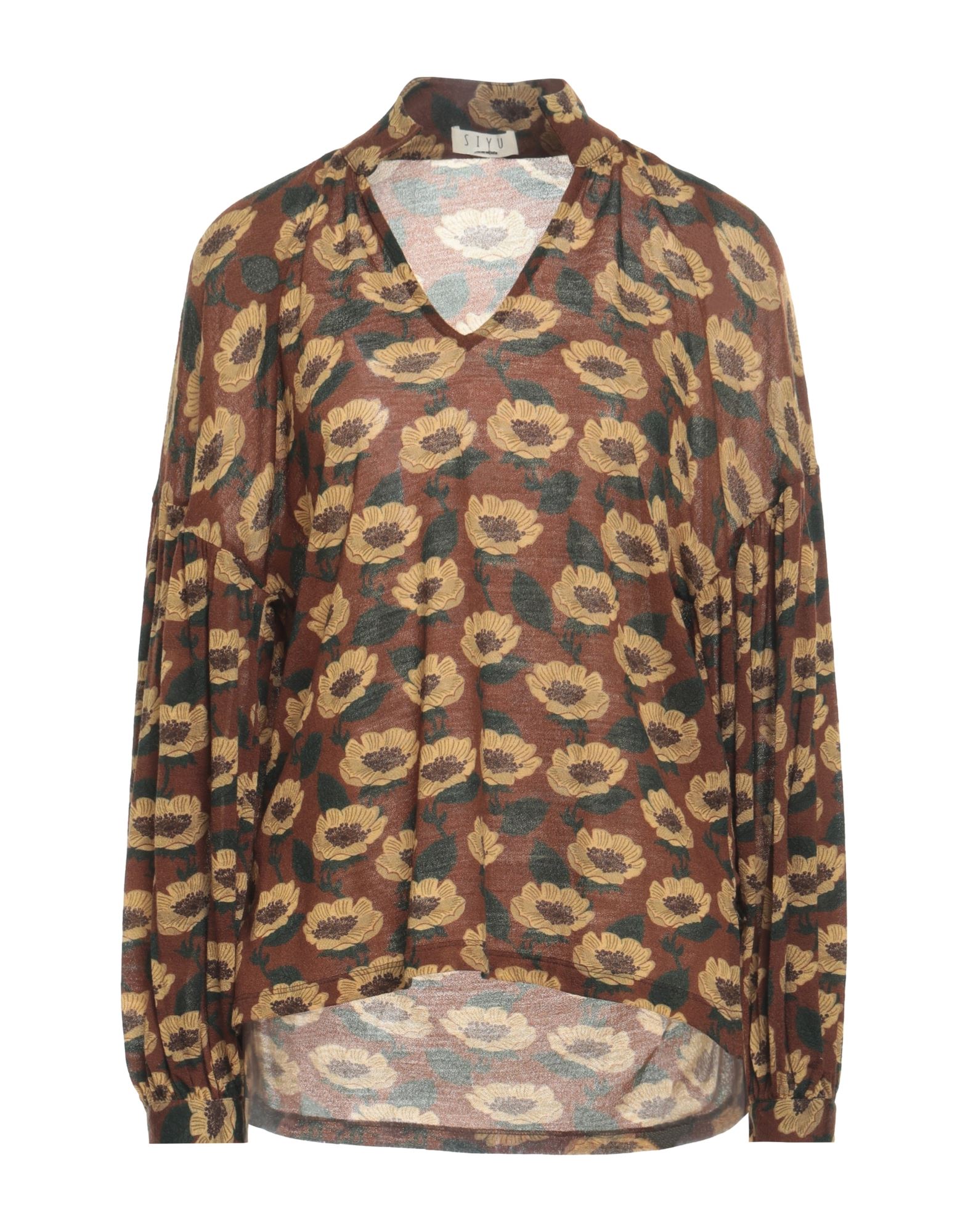 SIYU Pullover Damen Braun SIYU Pullover Damen Braun von SIYU