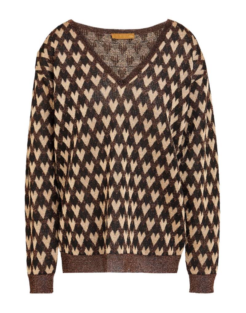 SIYU Pullover Damen Schokobraun von SIYU