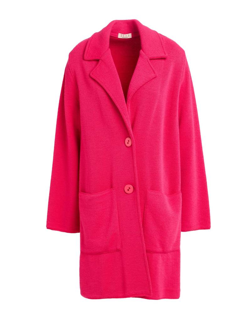 SIYU Strickjacke Damen Fuchsia von SIYU