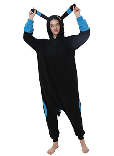 SIYUE Onesie Kostüm Evoli Jumpsuit Relaxo Erwachsene Pyjama Damen Tier Schlafanzug Weihnachten Karneval Halloween Kostuem PJ-HeiYB L von SIYUE