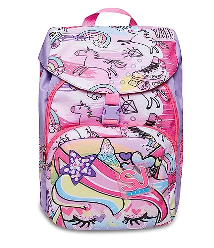 SJ Gang Rucksack Primino Girls, Fluo Fuchsia, Taglia unica, schule von SJ Gang