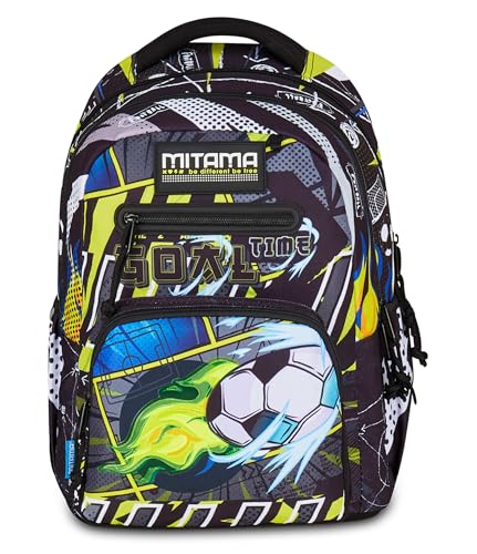 SJ Seven Mitama New Plus MANGABALL Rucksack, Schwarz, Grundschulrucksack, 30 l, sehr geräumig, ergonomisch, robust, für Kinder, Schwarz, Taglia unica, Casual SJ Seven Mitama New Plus MANGABALL Rucksack, Schwarz, Grundschulrucksack, 30 l, sehr geräumig, ergonomisch, robust, für Kinder, Schwarz, Taglia unica, Casual von SJ Seven