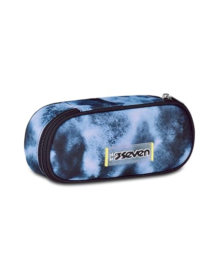 Seven Schulbeutel Round Plus, Grau, Innentasche mit Reißverschluss und elastischen Stiftschlaufen, Zubehör Rucksack, Grundschule, Mittel- und Oberschule, Kinder und Jungen, grau, Taglia Unica Seven Schulbeutel Round Plus, Grau, Innentasche mit Reißverschluss und elastischen Stiftschlaufen, Zubehör Rucksack, Grundschule, Mittel- und Oberschule, Kinder und Jungen, grau, Taglia Unica von SJ Seven