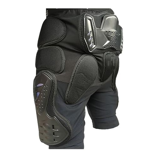 Motorrad Schutz Jacke Motocross Protektorenjacke Schutzausrüstung Berg Reiten Skaten Snowboarden Brustpanzer Damen und Herren mit Rückenprotektor Ganzkörper-Rüstung Pants,M von SJAPEX