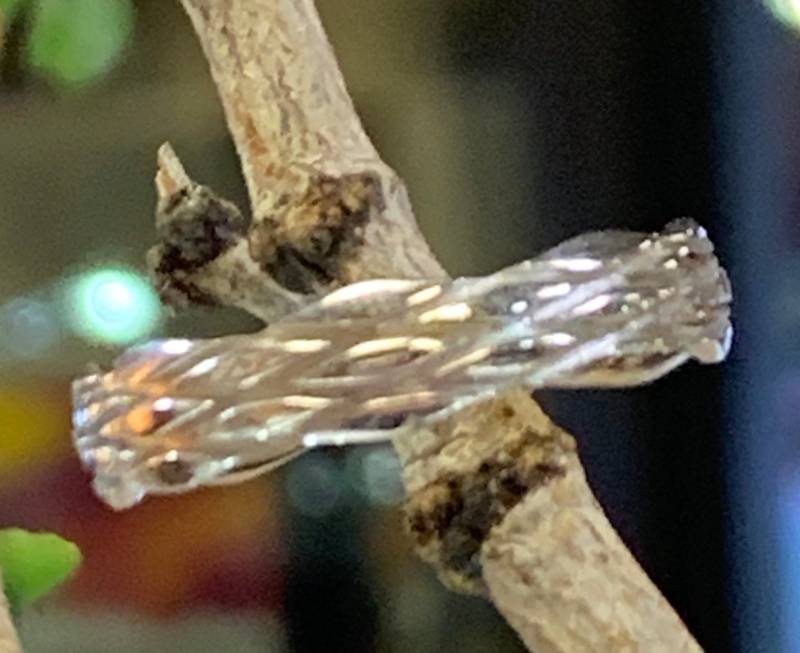 Handgemachte Flammendesign Ehering. 8mm von SJEXCLUSIVEJEWELRY