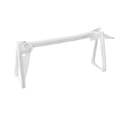 SJFYB pencil case Transparente Federmäppchen Mit Großer Kapazität Einfache Federmäppchen Schulstudie Schreibwaren Bürobedarf-Weiß von SJFYB