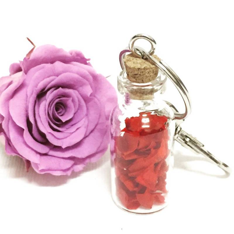 Zeitloser Rosenblüten Schlüsselanhänger Zeitloser Rosenblüten Schlüsselanhänger von SJFleurTimelessRoses