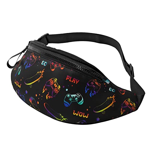 American Dollars Symbol of Power Fanny Pack Crossbody Hüfttasche Pack für Männer Frauen Gürteltasche für Reisen Walking Laufen Wandern Angeln, Go Play, Einheitsgröße von SJOAOAA