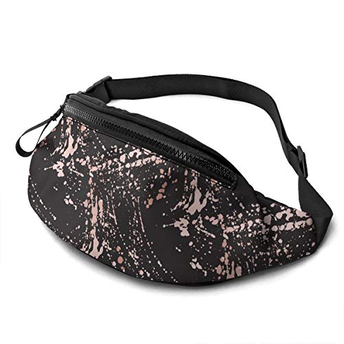 Bauchtasche für Männer und Frauen, Grunge Brush Strokes Hüfttasche mit Gürtel Verstellbare Sling Pocket Crossbody Umhängetasche Brusttasche für Reisen Wandern Radfahren Laufen, Siehe Abbildung, von SJOAOAA