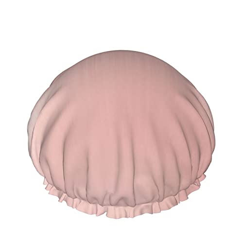 Rose Gold Textur Duschhaube Für Frauen Schichten Baden Dusche Wiederverwendbare Elastische Band Stretch Hem Haar Hut von SJOAOAA