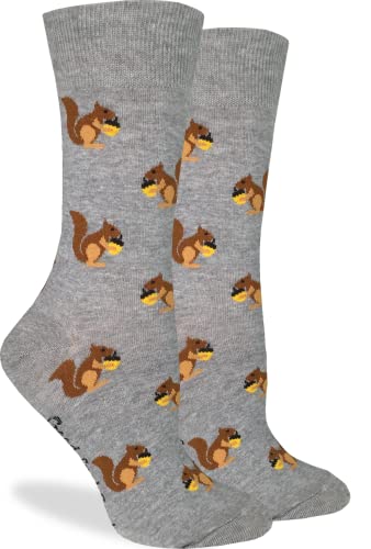 SJOAOAA Damen Eichhörnchen Socken Erwachsene, Grau, Braun, Gelb, One size von SJOAOAA