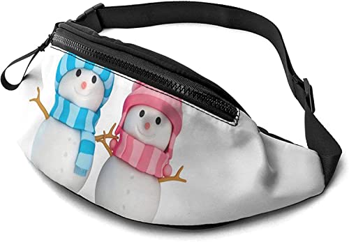 Schneemänner Jungen Mädchen Winter Schals Bauchtasche Mode Hüfttasche, siehe abbildung, Einheitsgröße, Hüfttasche von SJOAOAA