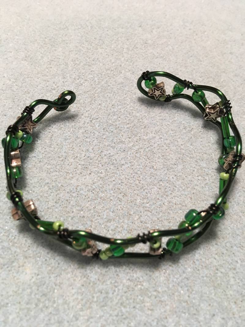 sterne Und Grünen Armband sterne Und Grünen Armband von SJOJewelryDesigns