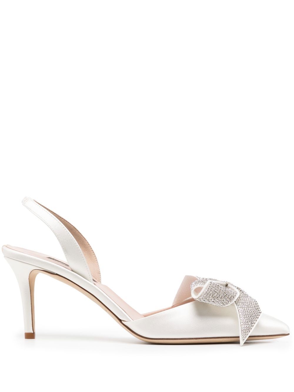 SJP by Sarah Jessica Parker Emmanuel Slingback-Pumps - Weiß von SJP by Sarah Jessica Parker