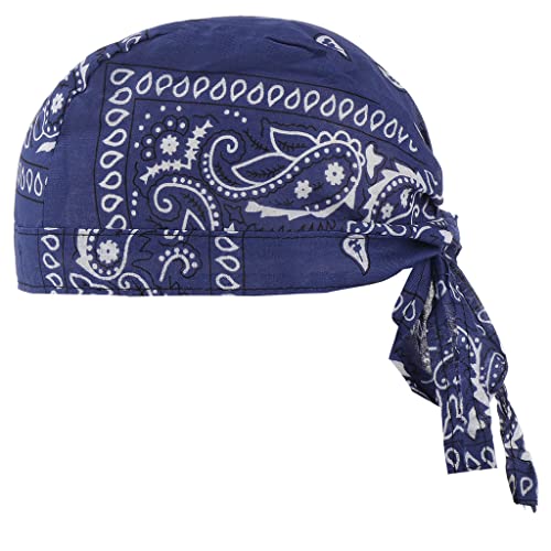 Bandana Cap Herren Damen Piraten Hut UV Schutz Turban Outdoor Fahrrad Kopftuch Haarausfall Chemo Hut Atmungsaktiv Kopfbedeckung Verstellbar Kochmütze Sport Beanie Für Joggen Laufen Bergsteigen von SJTJSPX