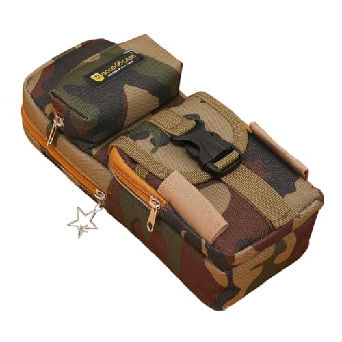SJTJSPX Federmäppchen Große Kapazität Mäppchen mit Fächer Camouflage Federtasche Kinder Federmappe Mädchen Junge Teenager Pencil Case Schlamppermäppchen Multifunktional Stiftetasche für Schule Büro SJTJSPX Federmäppchen Große Kapazität Mäppchen mit Fächer Camouflage Federtasche Kinder Federmappe Mädchen Junge Teenager Pencil Case Schlamppermäppchen Multifunktional Stiftetasche für Schule Büro von SJTJSPX